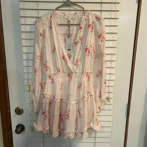 NWT Loveshackfancy Spruce Dress Berry Moment - Picture 7 of 15